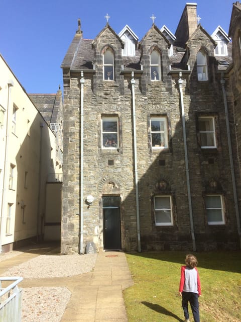 Outside front door and entrance to your car