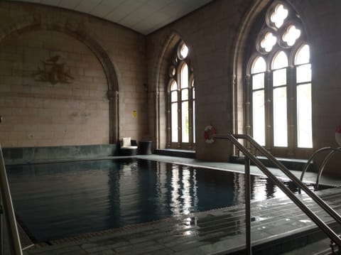 Indoor pool, a heated pool