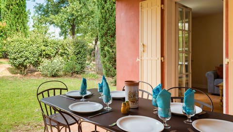 Sit out on the lovely furnished terrace after a great day outside.