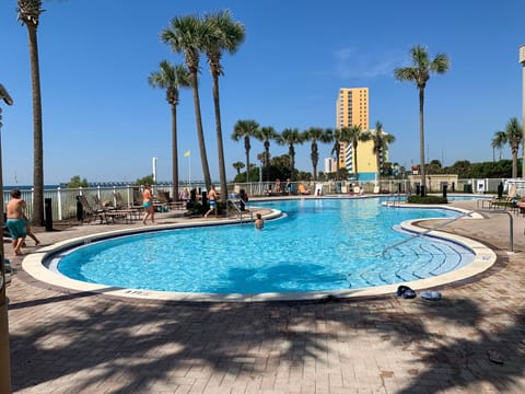 Indoor pool, a heated pool