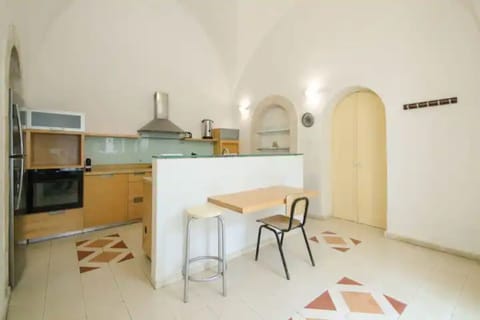 kitchen with eating area 