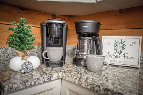 Your festive holiday coffee station.