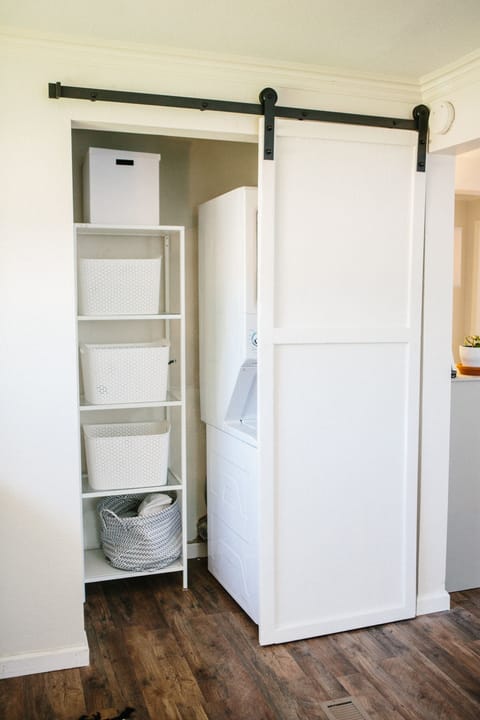 Washer and Dryer in the house 