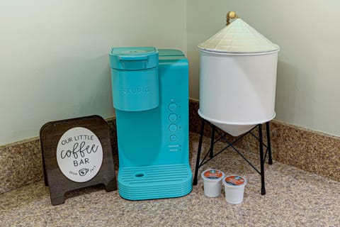 Coffee Bar includes coffees, teas, hot chocolate, and ALL the toppings you want!