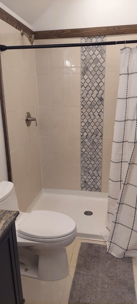 Combined shower/tub