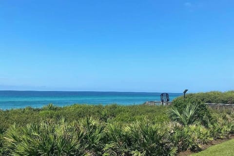View from the beach access point