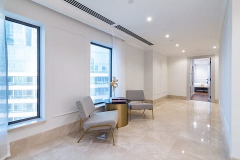 Upstairs landing lounge area