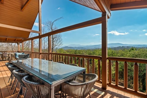 Delight in stunning views while dining