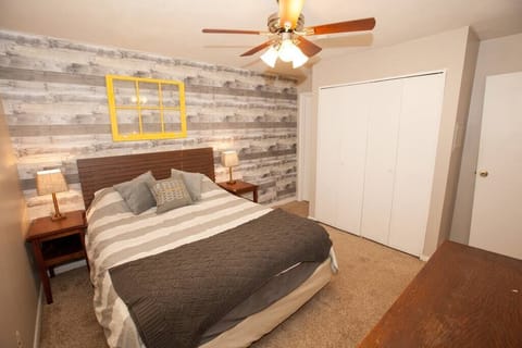 Cozy Bedroom with plenty of storage!