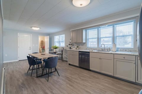 Brand new dishwasher makes meal clean up a breeze!