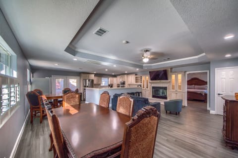 Living, Kitchen and Dining Area
