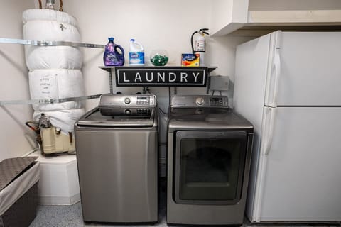 Washer and dryer in-unit with detergent
