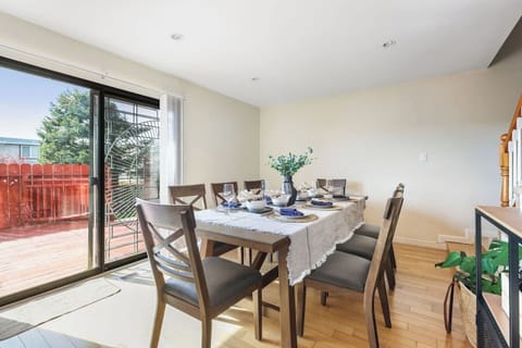 Enjoy every meal with your family or friends in our dining area which can seat 8 people.