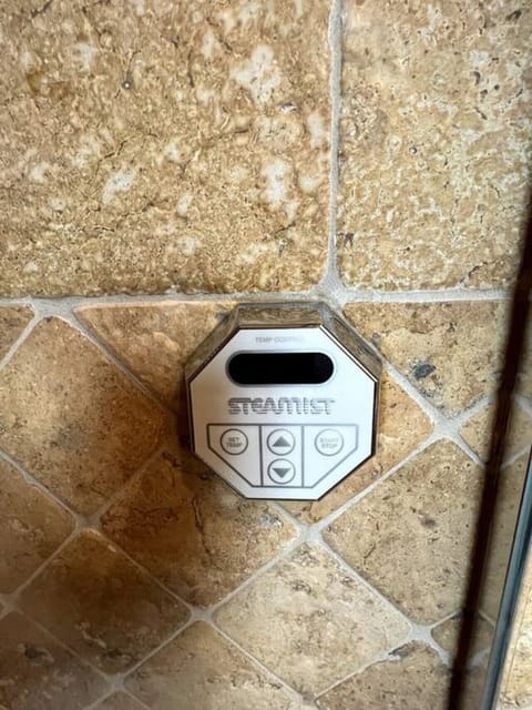 Steam shower is perfect for relaxing muscles after a day in Crested Butte!