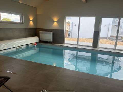 Indoor pool, a heated pool