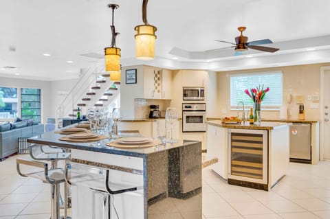 Each Suite at SaltAire Key includes a fully-equipped kitchen with all the kitchenware you would need.