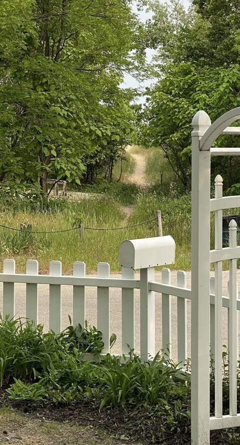 Steps to beach access