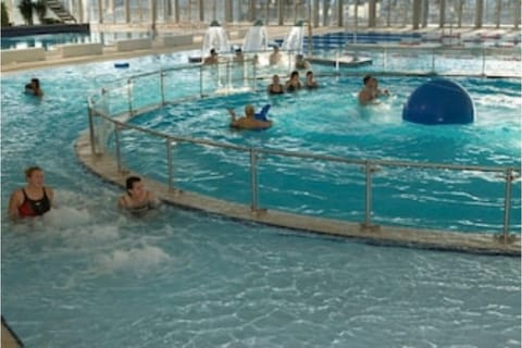 Indoor pool, a heated pool