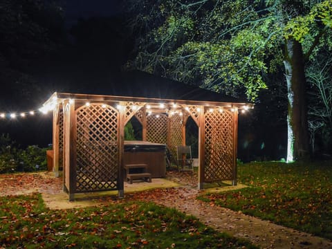 Hot tub | The Farmhouse - Home Farm, Dunragit, near Stranraer