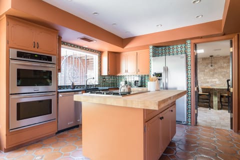 Fully-equipped kitchen.