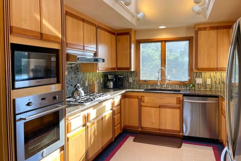 Cook your favorites in this lovely kitchen.
