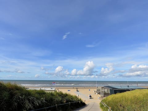 On the beach