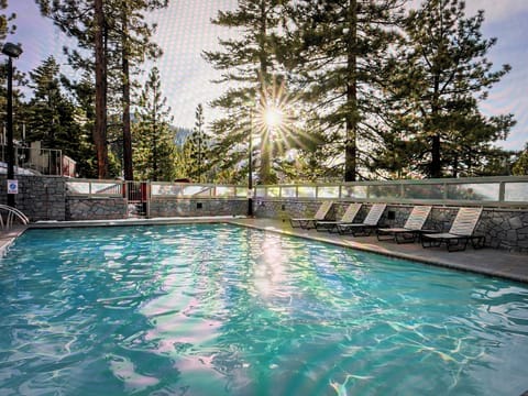 Indoor pool, outdoor pool