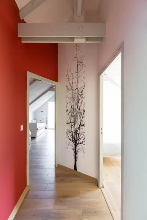 Palier de l'étage gîte Coëtquen