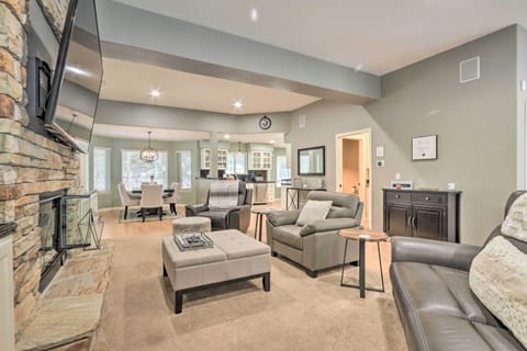 Post Falls Vacation Rental | 4BR | 2.5BA | 2,963 Sq Ft | Stairs Required