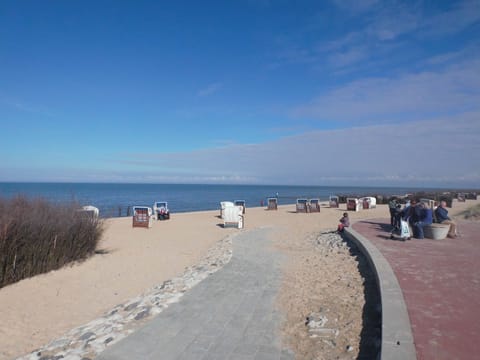 On the beach