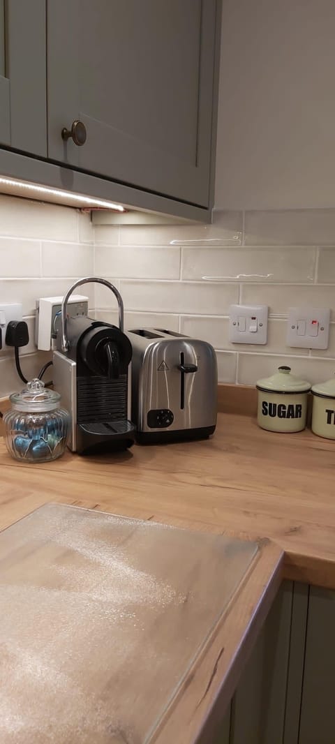 Your morning coffee fix with our Nespresso coffee machine! ☕️