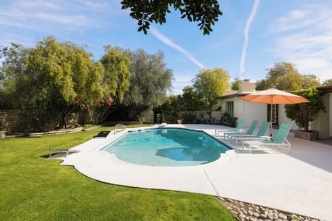 Pool with Lounge Chairs