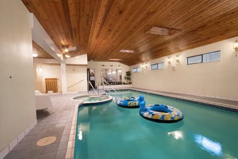 Indoor pool, a heated pool