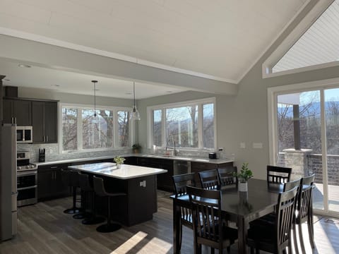 Beautiful View from kitchen and family room