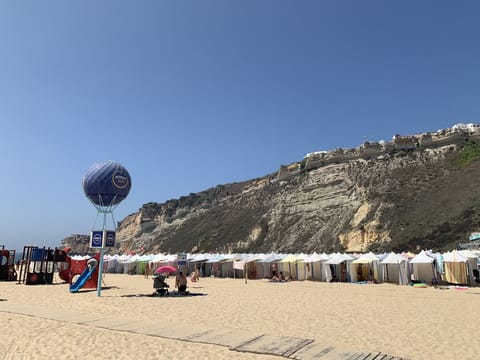 On the beach