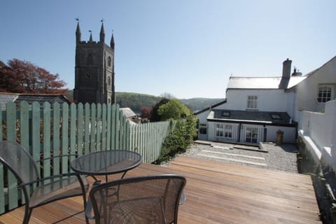 View from Garden top Decking