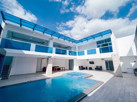 Indoor pool, outdoor pool