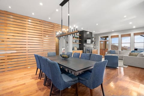 Dining Area opens to Living Room w/ those Views!