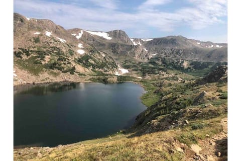 High alpine lake about 2 hr from the house