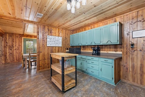 A combination regular drip/ Keurig coffee maker. Pods are not provided.