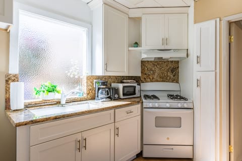 Fully stocked kitchen