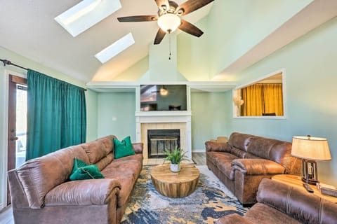 Hot Springs Vacation Rental | 3BR | 2BA | 1,696 Sq Ft | Stairs Required