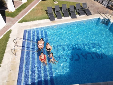 Indoor pool, outdoor pool