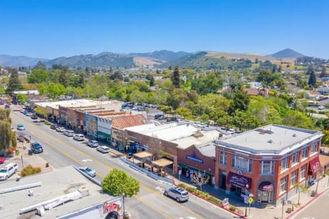 The quaint village of Arroyo Grande is a 10-minute walk from the cottage