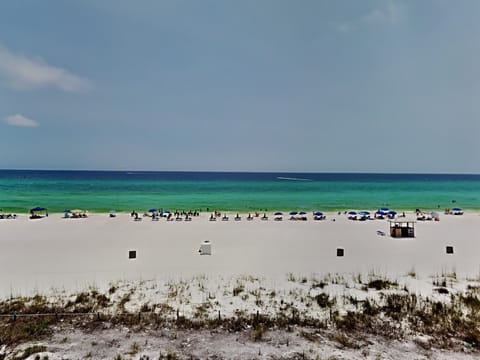 On the beach