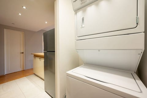 Equipped laundry center