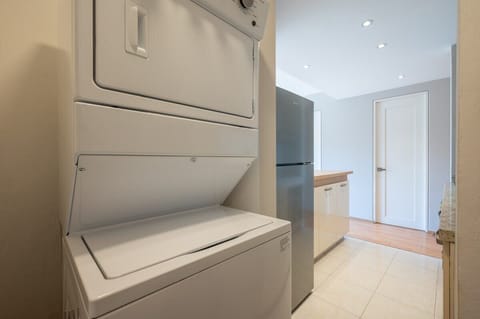 Equipped laundry center