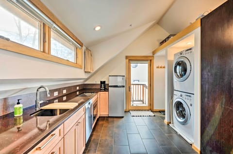 Kitchen | Dishwasher | Microwave/Convection Oven | 2-Burner Stovetop