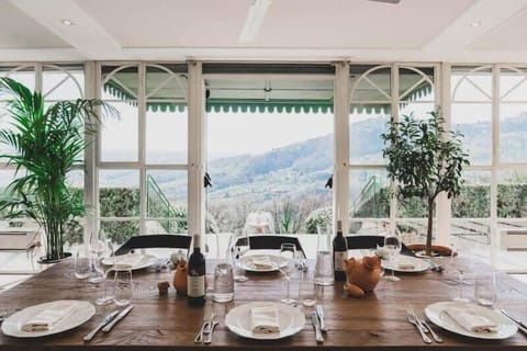 Dining area with a view!