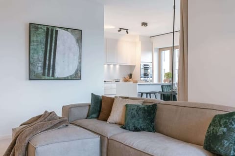 Spacious and cozy seating area